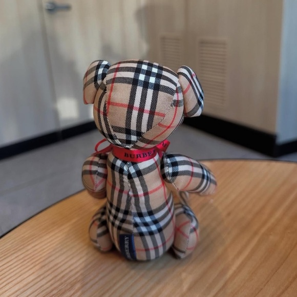 Burberry Plush 1998 Premium Collection Bear Canvas Beige BURBERRY Burberrys C... - Picture 3 of 5